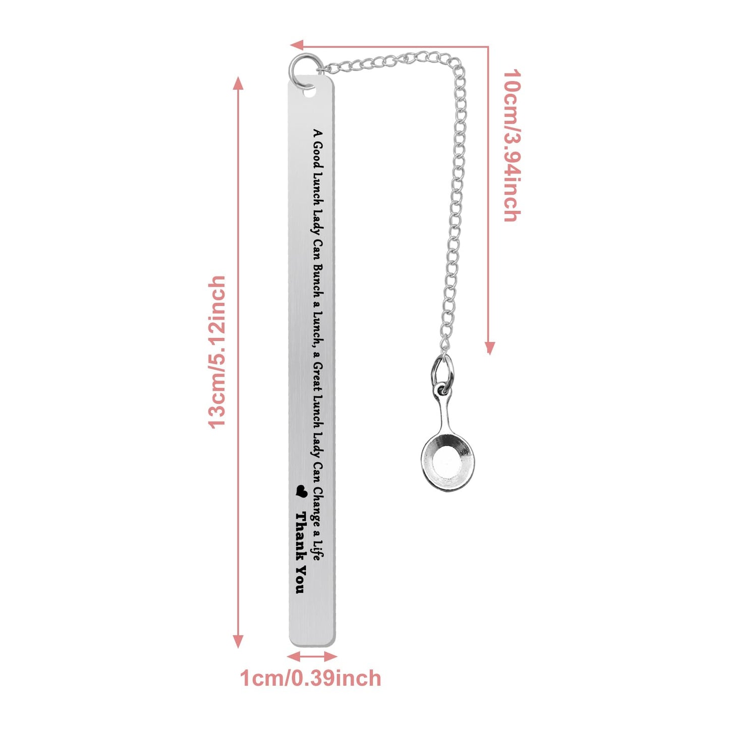 for Lunch Lady Appreciation Bookmark Gift for Lunch Lady Gift School Lunch Server Gift for Lunch Lady Thank You Gift for Lunch Lady Cooker Birthday Gift Thank You Gift for Lunch Lady
