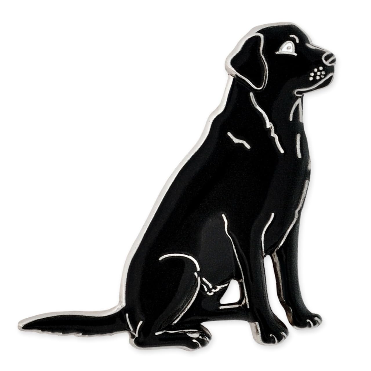 PinMart's Lapel Pin - 3D Enamel Pin for Dog Lovers, Cute Animal, Backpack, Hat, Pet Memorial, Dog Owner Gift, Fun Collectible, Decorative Lapel Accessory