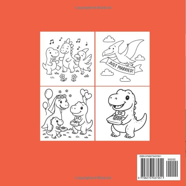 Ring Bearer Coloring Book: Ring Bearer Dinosaur Gift
