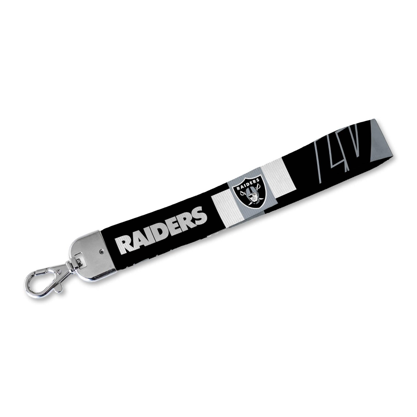 Rico Industries NFL Football Standard Wrist Lanyard Key Chain, Cute Wristlet Strap Holder for Car Keys ID Badges Card Wallet