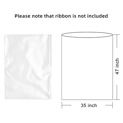 Morepack Extra Large Cellophane Bags,35x47 Inch Big Clear Basket Bags 10 Pcs Jumbo Cellophane/Cello Wrap for Gift Baskets