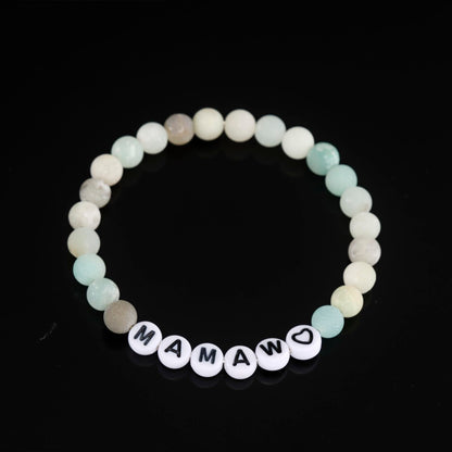 HUTIMY Gifts for Mamaw Birthday from Grandchildren Best Grandma Mothers Day Mamaw Bracelet