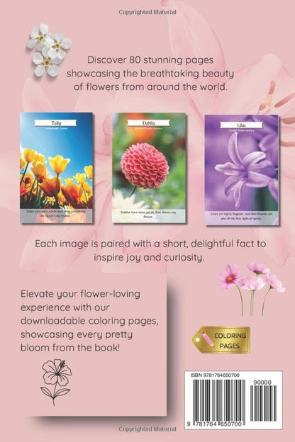 Picture Book of Flowers: 80 Stunning Photos and Facts, for Dementia Patients and Seniors with Alzheimer's (Uplifting Picture Books)