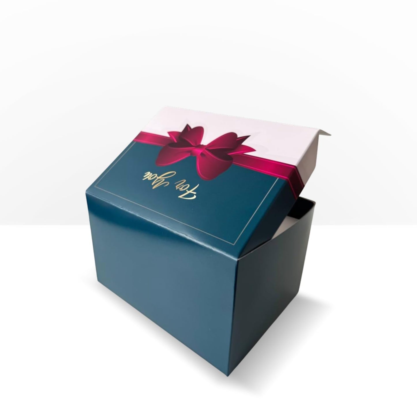 FETTIPOP Gift Box Surprise Exploding KIT (Bow), Confetti Explosion Birthday, Party, Father’s and Mother’s Day, Graduations, Anniversaries, Any Occasion - 7.1x5.5x4.3 in