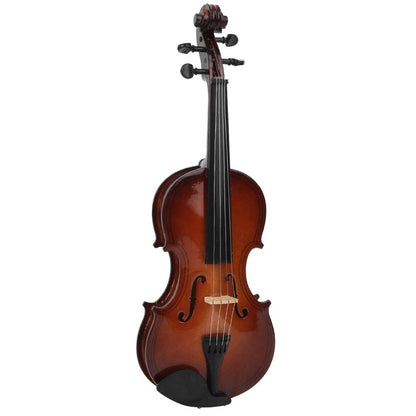 Hand Made Wooden Mini Violin, 7.9in Mini Musical Instrument Model Ornaments With Gift Box - Small Violin Toy for Home Decoration