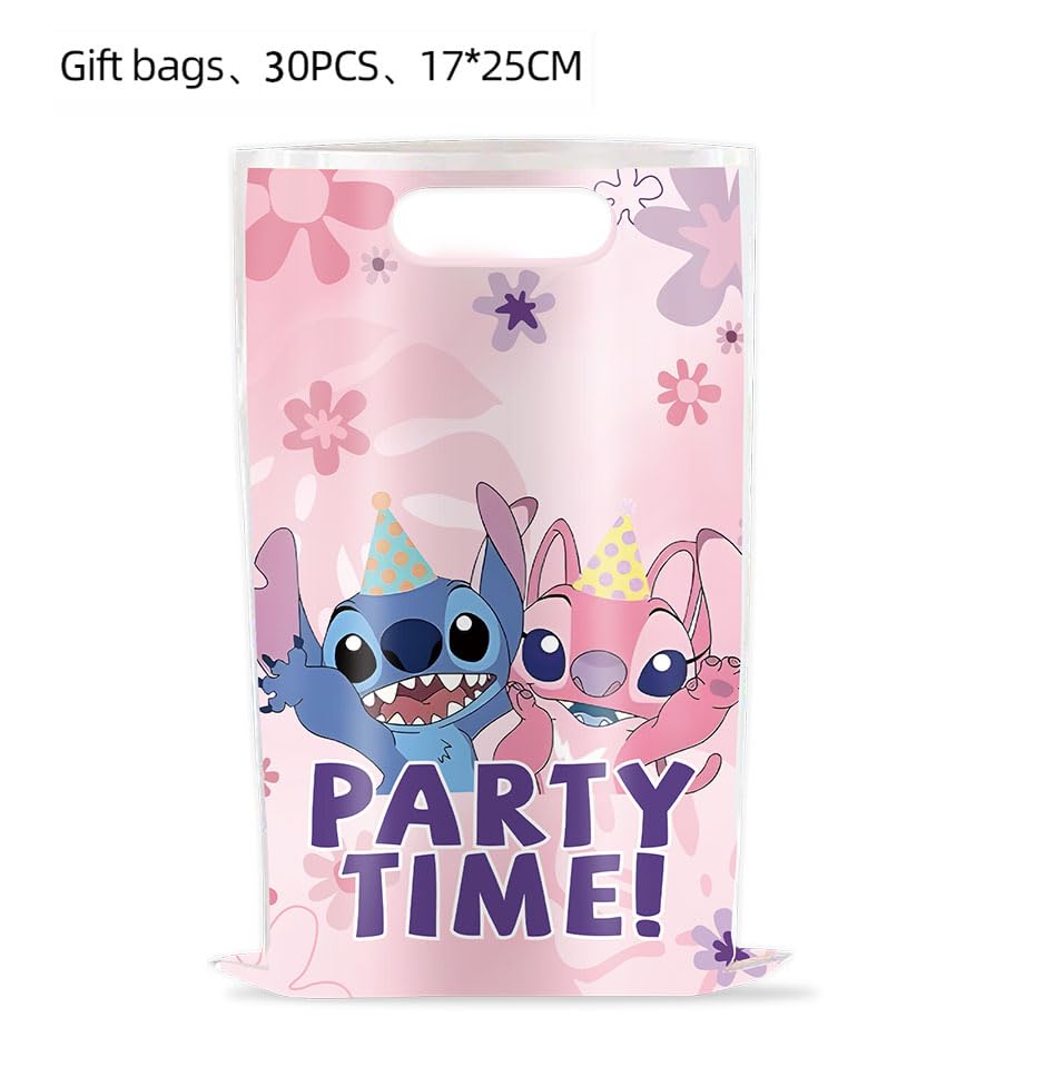 Losede 30pcs Birthday Party Gift Bags Candy Bags Goody Bags Birthday Party Supplies Decorations (Style 6)