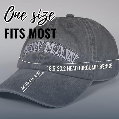 InnoBeta Mawmaw Gifts Cap for Grandma, Funny Adjustable Embroidered Hat for Birthday, Mother’s Day