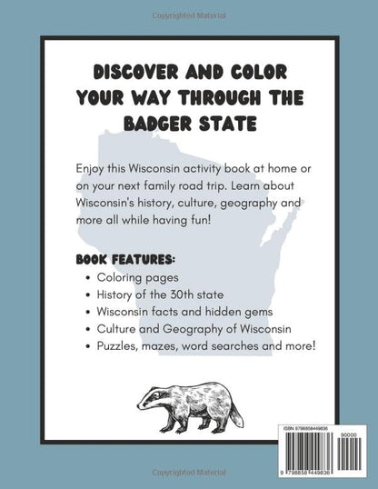 Explore Wisconsin Activity Book