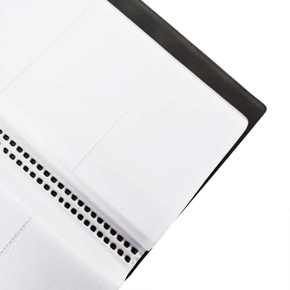 ZUFECY Business Card Organizer Business Card Holder Book, Portable Business Card Binder File Sleeve Storage, Business Card Holders,120 Cards
