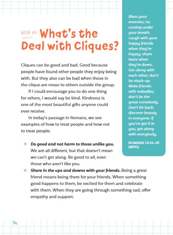 Preteen Devotional for Girls: 52 Weeks of Encouraging Devotions and Scripture for Tweens