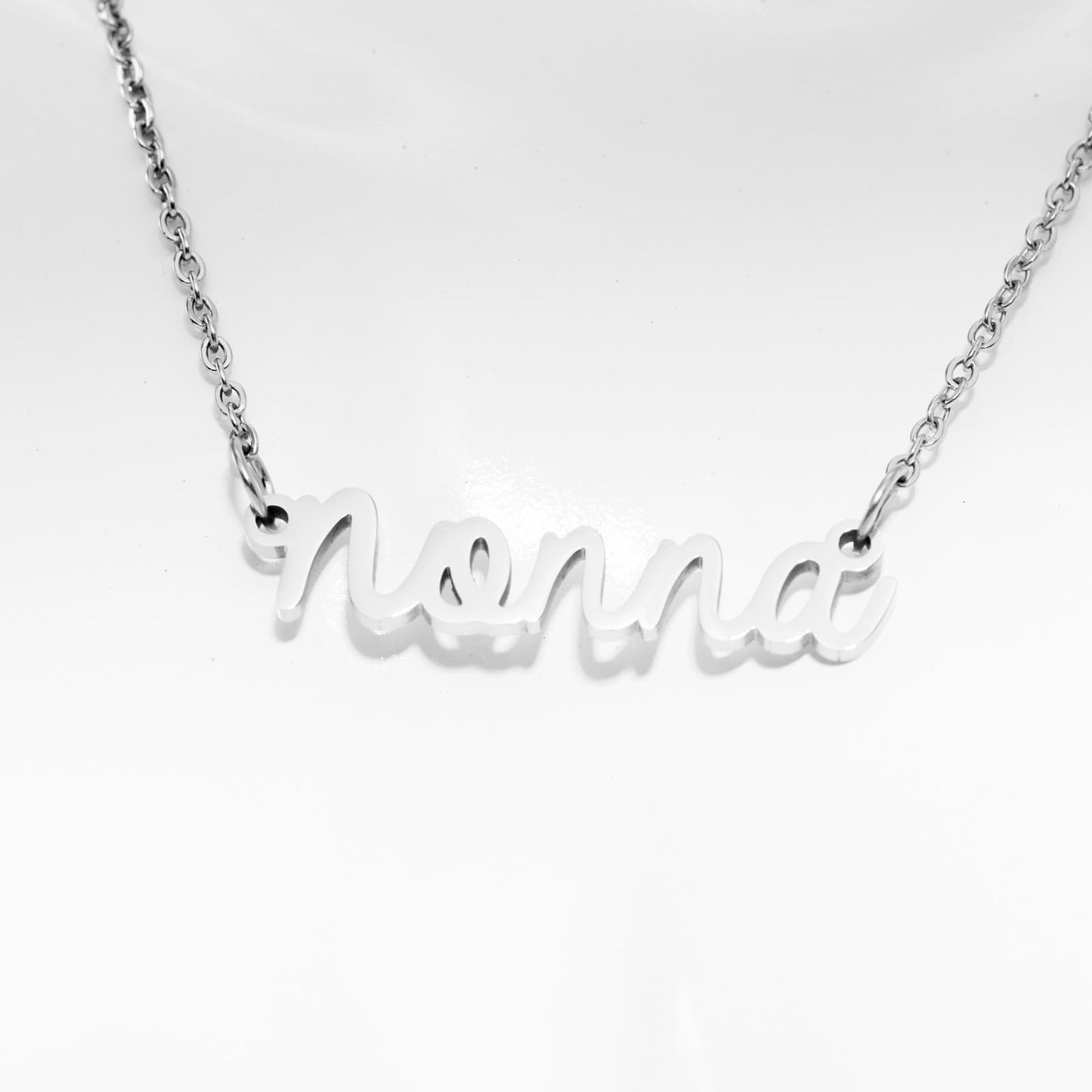 Gifts for Nonna Necklace Women from Grandkids Best Nonna Birthday Jewelry for Grandma Nonna Necklace