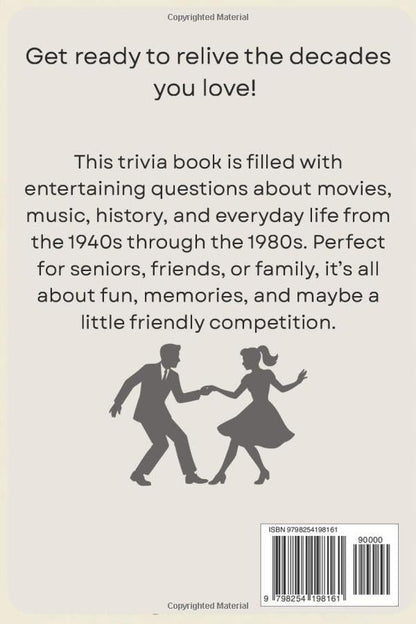 Timeless Trivia for Seniors, Large Print: Delightfully Useless Trivia, Nostalgic Fun Gift for Seniors