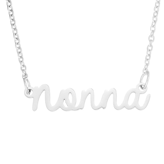 Gifts for Nonna Necklace Women from Grandkids Best Nonna Birthday Jewelry for Grandma Nonna Necklace