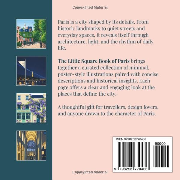 The Little Square Book of Paris: A Travel Gift Book of Landmarks & Hidden Corners (The Little Square Book Collection)