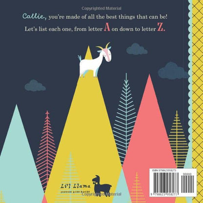 C is for Callie: A Personalized Alphabet Book All About You! (Personalized Children's Book)