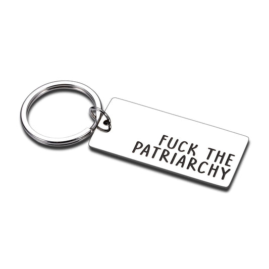 Perledom Girl Keychains for Women's Rights Activist - Feminist Gift for Her Sister, Aunt or Friend - Girl Power Keepsake College Graduation Gift for Her Friends Female Dorm Room Essentials for Girls