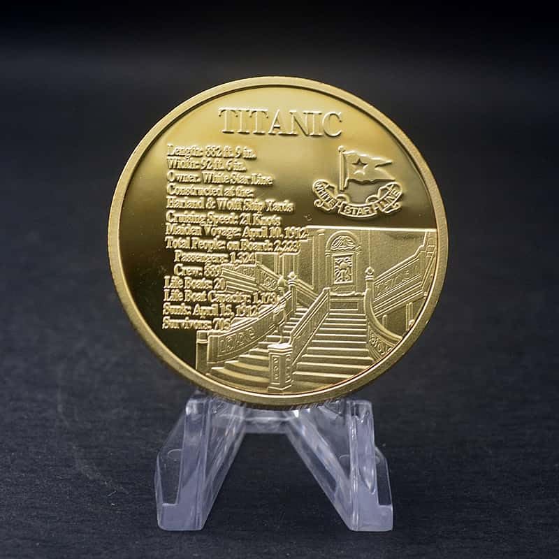 RMS Titanic Ship Challenge Coin Ship Commemorative Collectable Gifts