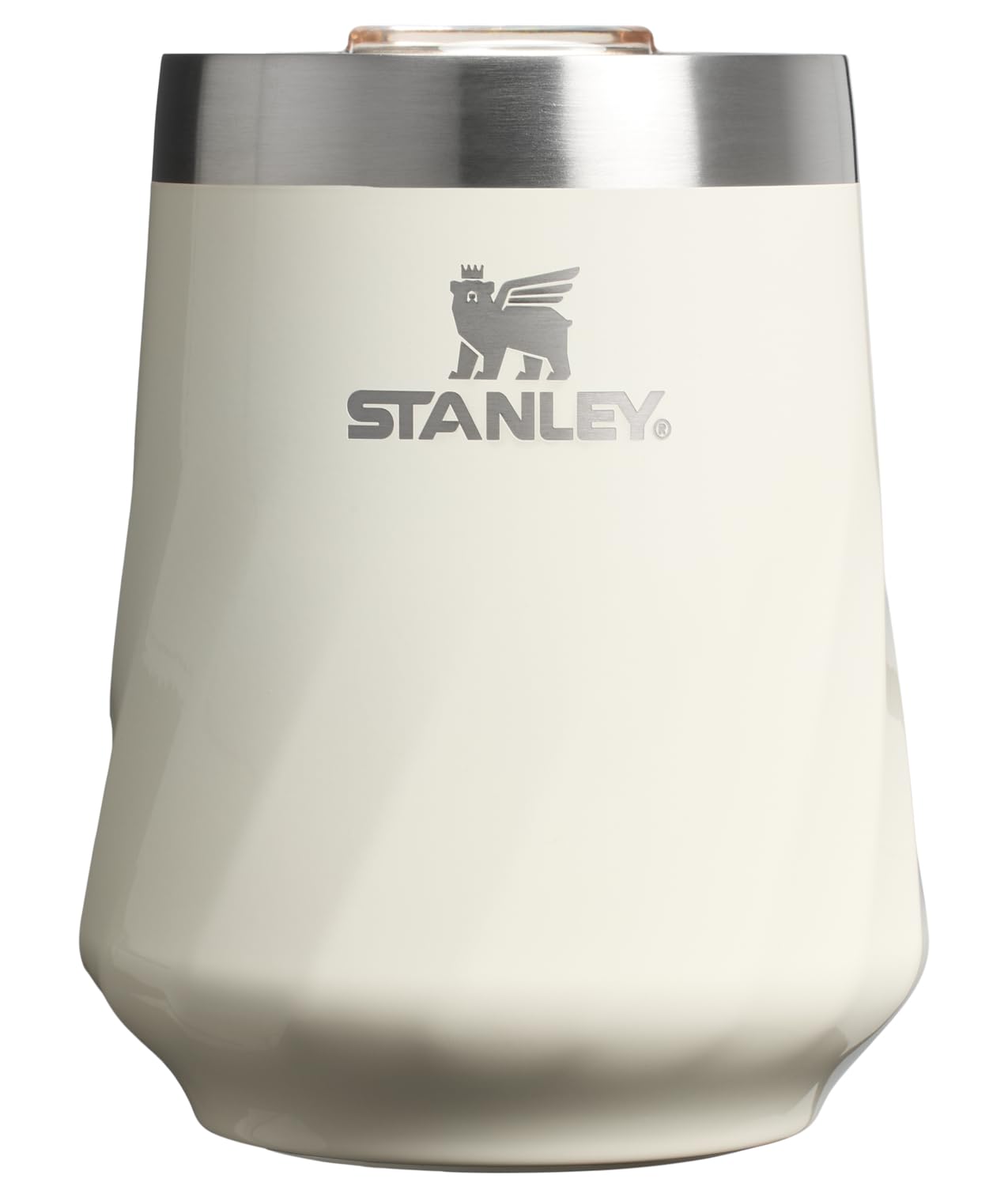 STANLEY Reserve Wine Tumbler | 11 oz Stainless Steel Travel Mug For Wine, Cocktails, Soda | Keeps Drinks Cold for Hours | BPA-Free | Cream Gloss