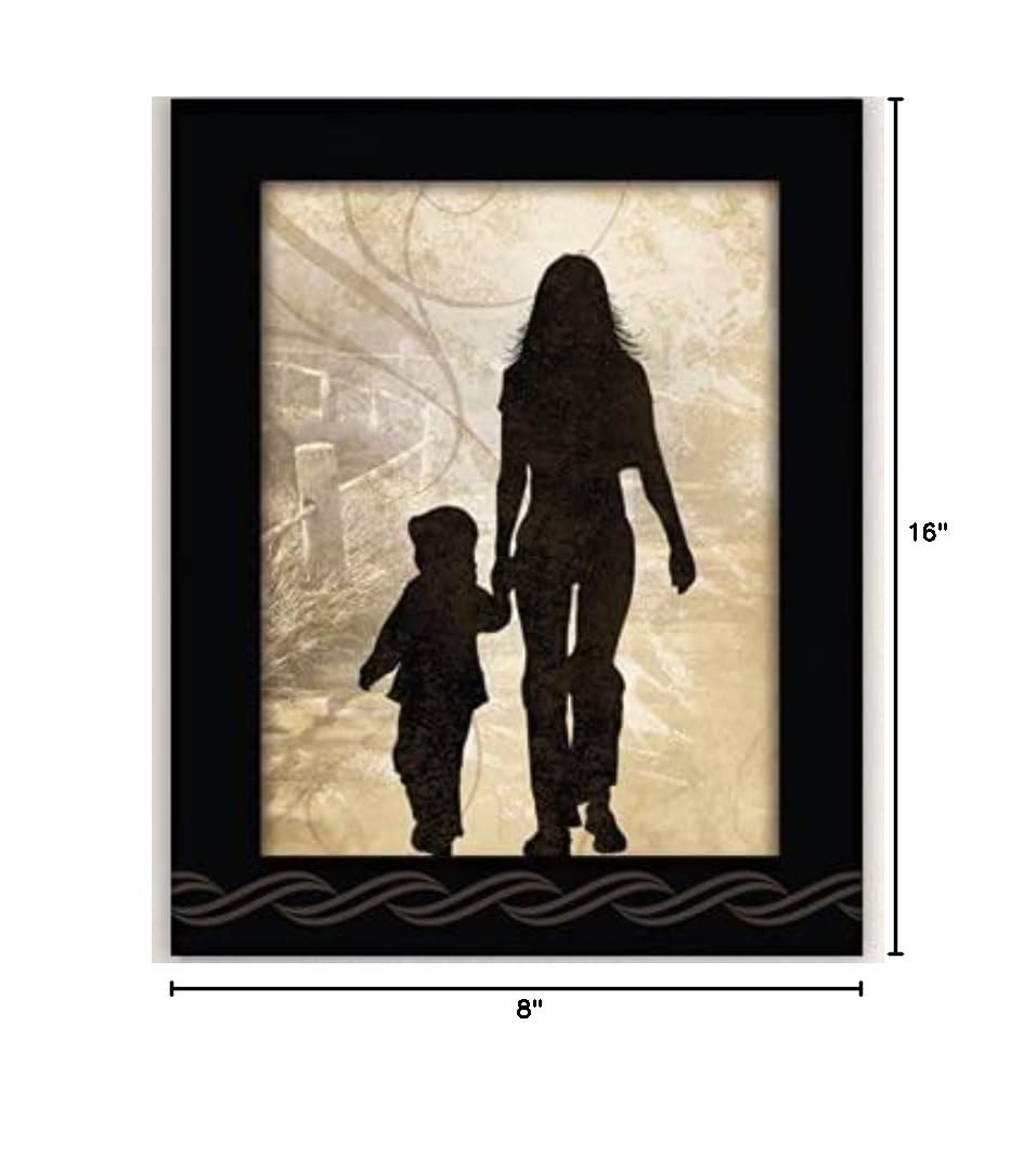 A Prayer for My Mom Traditional Wood Wall Plaque 8"x16" | Made in USA | Inspirational Christian Home Décor with Sentimental Verse for Mother | Faith-Based Decorative Sign for Living Room, Bedroom, Hallway