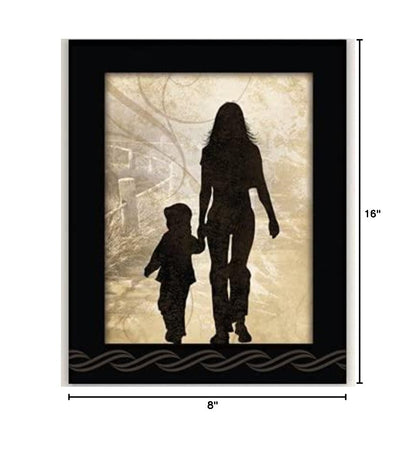 A Prayer for My Mom Traditional Wood Wall Plaque 8"x16" | Made in USA | Inspirational Christian Home Décor with Sentimental Verse for Mother | Faith-Based Decorative Sign for Living Room, Bedroom, Hallway