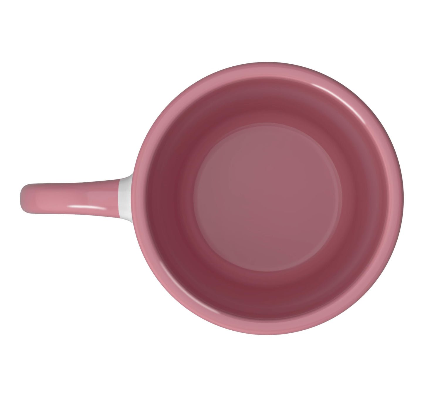 Because I'm Callie that's why! Funny first name present for Ceramic Mug, Pink/White