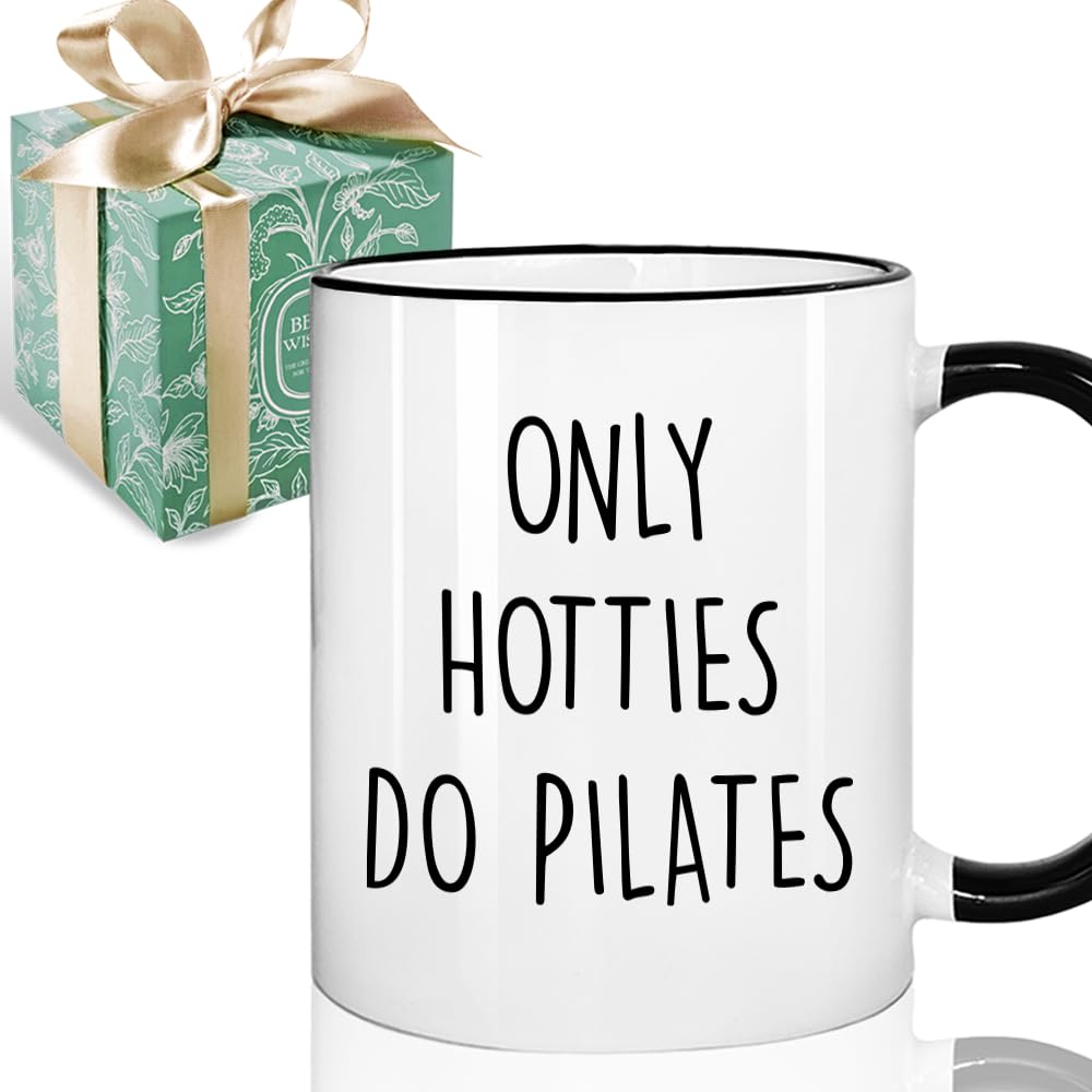 Funny Pilates Gifts for Women, Fitness Gifts for Friend Sister Coworkers, Mother's Day, Birthday, Appreciation Gifts for Mom Pilates Instructor 11oz