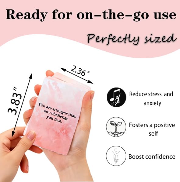 Badass Affirmation Cards – Unique Motivational and Inspirational Gifts for Women