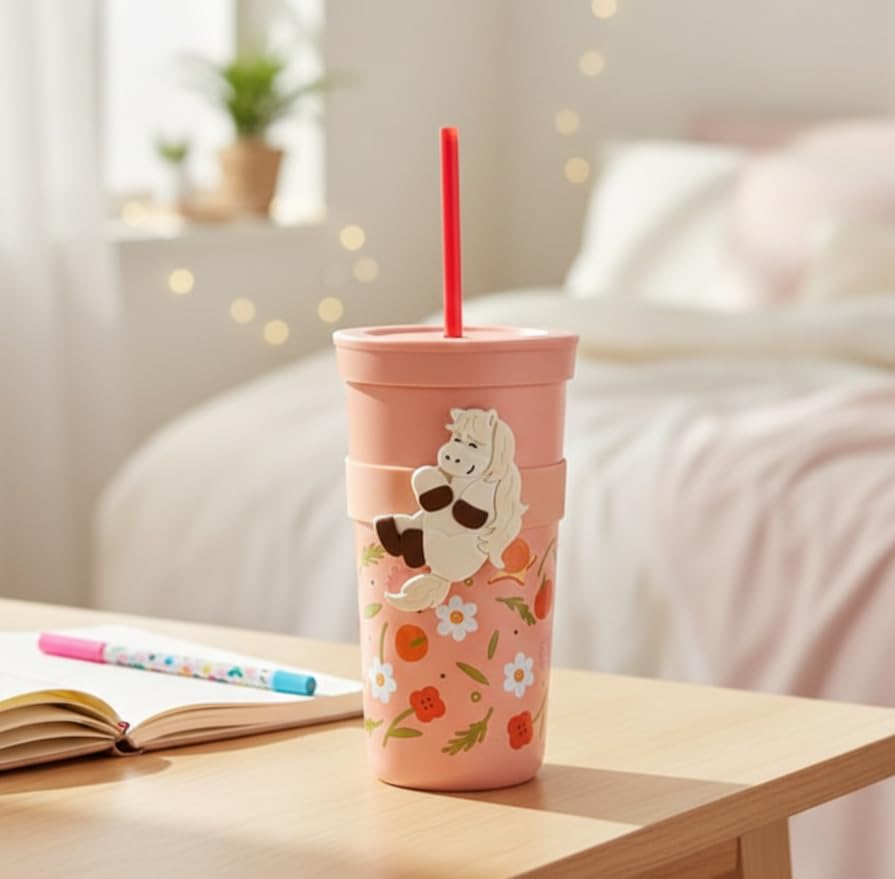 Starbucks Cold Cup 20 oz Year of the Horse Design | Reusable Straw Cup Festive Limited-Edition Drinkware