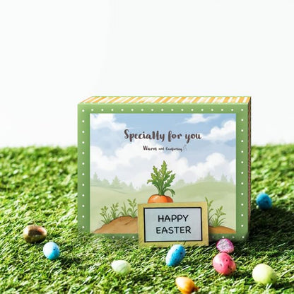 LUICONMO Teen Easter Basket Stuffers, Easter Gifts for Women Teens Adults Cute Bunny Plush Keychain Gifts for Teens Girl with Ceramic Carrot Candle Easter Gifts for Teen Girls Boys