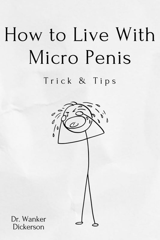How to Live With Micro Penis Trick & Tips: Funny Gag Gift - Lined Notebook for Grooms, Stag Parties, Weddings, Birthdays | Looks Like a Real Book | 120 Pages for Laughs