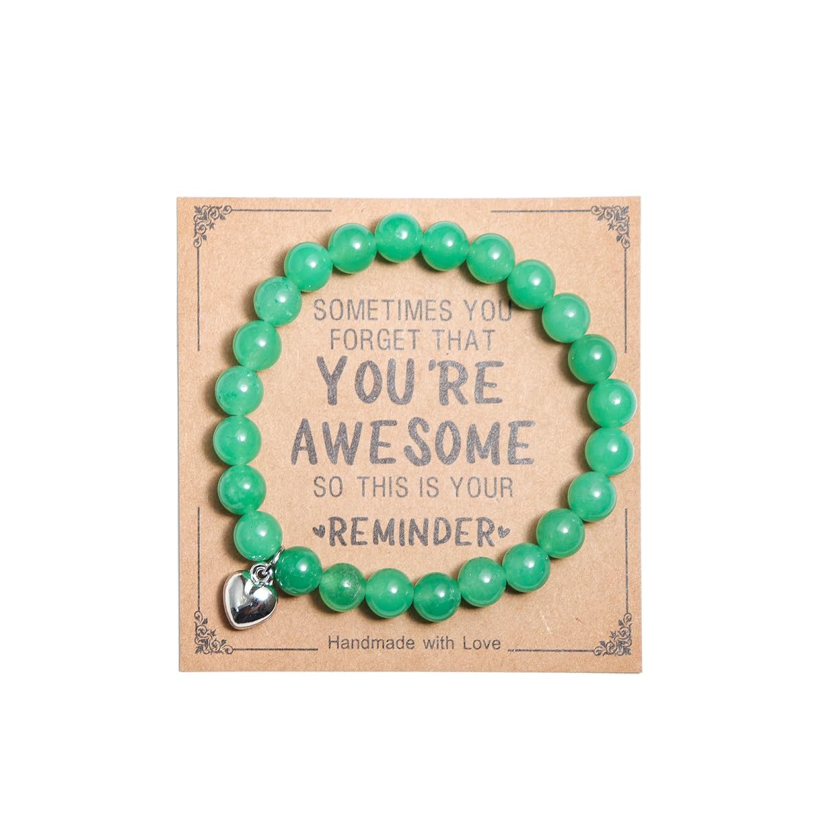 Inspirational Bracelets for Women Natural Stone Healing Relaxation Chakra Bracelet Gifts for Birthday Christmas Mothers day Valentines Thanksgiving Teacher Appreciation Gifts for Her Mom Best Friend Sister Men