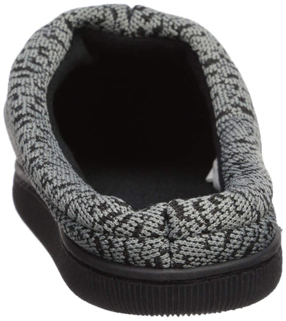 FOCO NFL mens Poly Knit Cup Sole Slipper