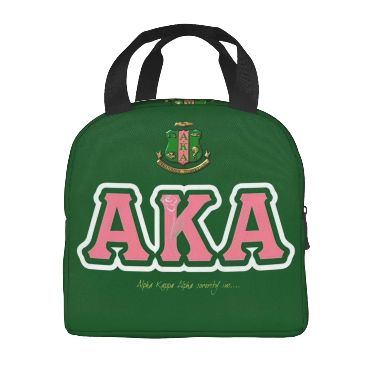 Sorority Gifts Lunch Box Reusable Tote Bag Large Capacity Cooler Bags For Women Men Office Work Picnic Society Gifts