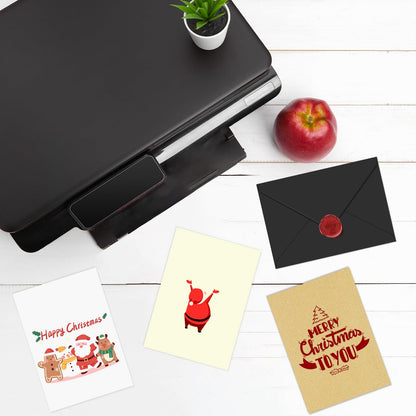 100 pack Gift Card Envelopes 4 x 2.75" Mini envelope 120GSM White business card envelope small card envelope for gift card