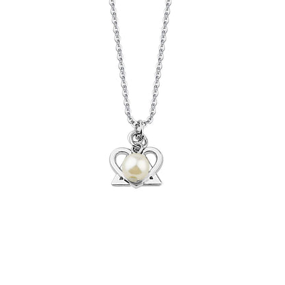 AKTAP Adoption Necklace Adoption Symbol Pendant Pear Necklace Adoption Jewelry Gift for Stepdaughter