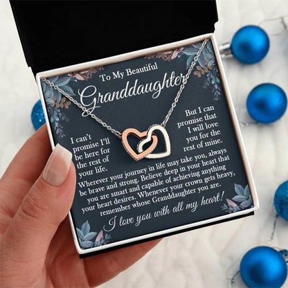 VIRAGIL Granddaughter Necklace - Gifts From Grandma & Grandpa, Birthday & Christmas