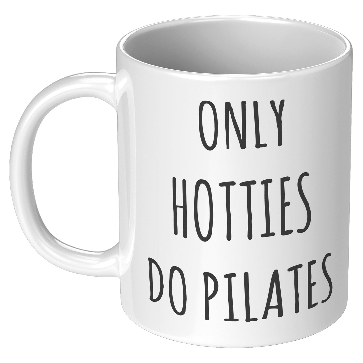 Coveted Goods Pilates Gift Mug, Funny Pilates Coffee Mug, Gift for Pilates Lover, 11oz White Ceramic Cup