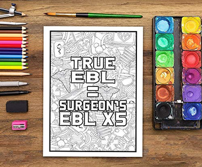 Anesthesia Life: A Snarky Coloring Book for Adults