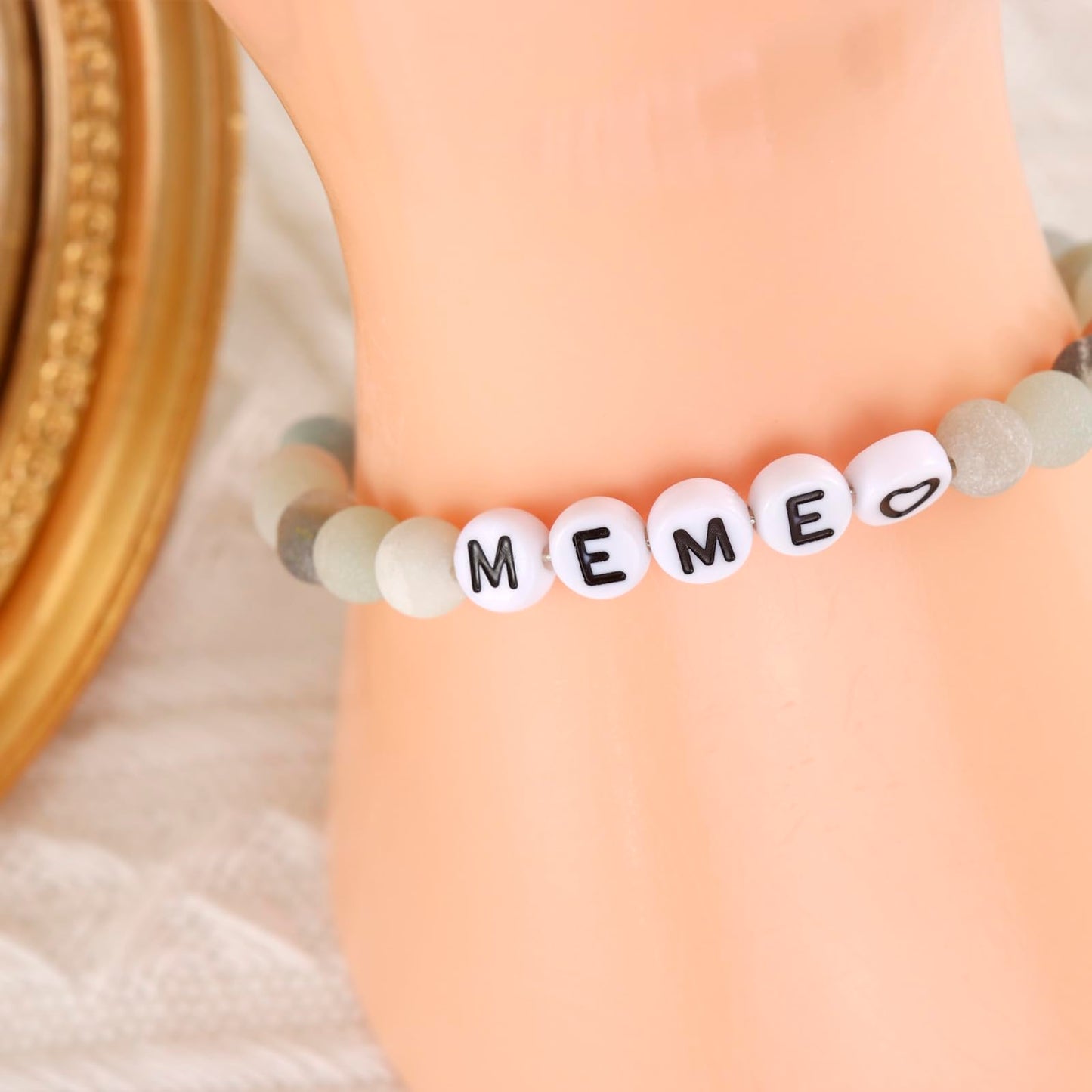 HUTIMY Gifts for Meme Birthday Women Italian Cute Grandmother Mothers Day Bracelet Meme Jewelry