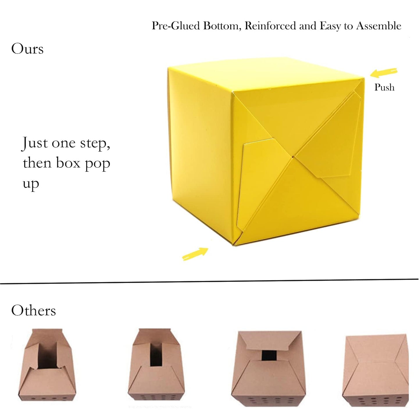 Oletx 24 Pcs Colorful Paper Gift Boxes, Small Candy Boxes Bulk, 3x3x3 inch Gift Box with Lids, Goodie Treat Boxes for Party Favors, Birthday Gifts, Wedding Gifts