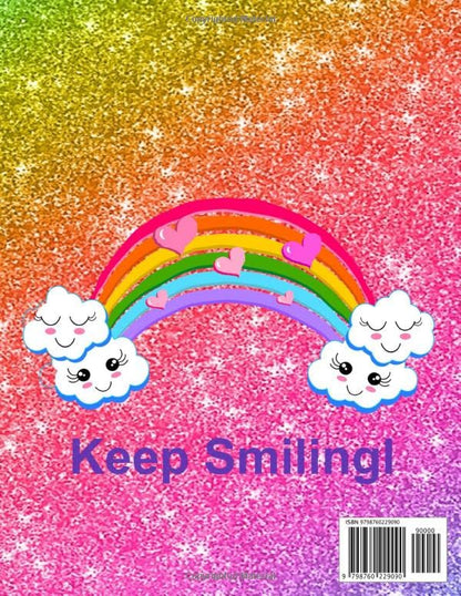 Callie Personalized Glittery Unicorn Notebook: Great Christmas or Birthday gift for girls named Callie!