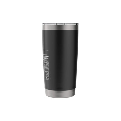 Filipino Girl Nutrition Facts Funny Womens Philippines Stainless Steel Insulated Tumbler