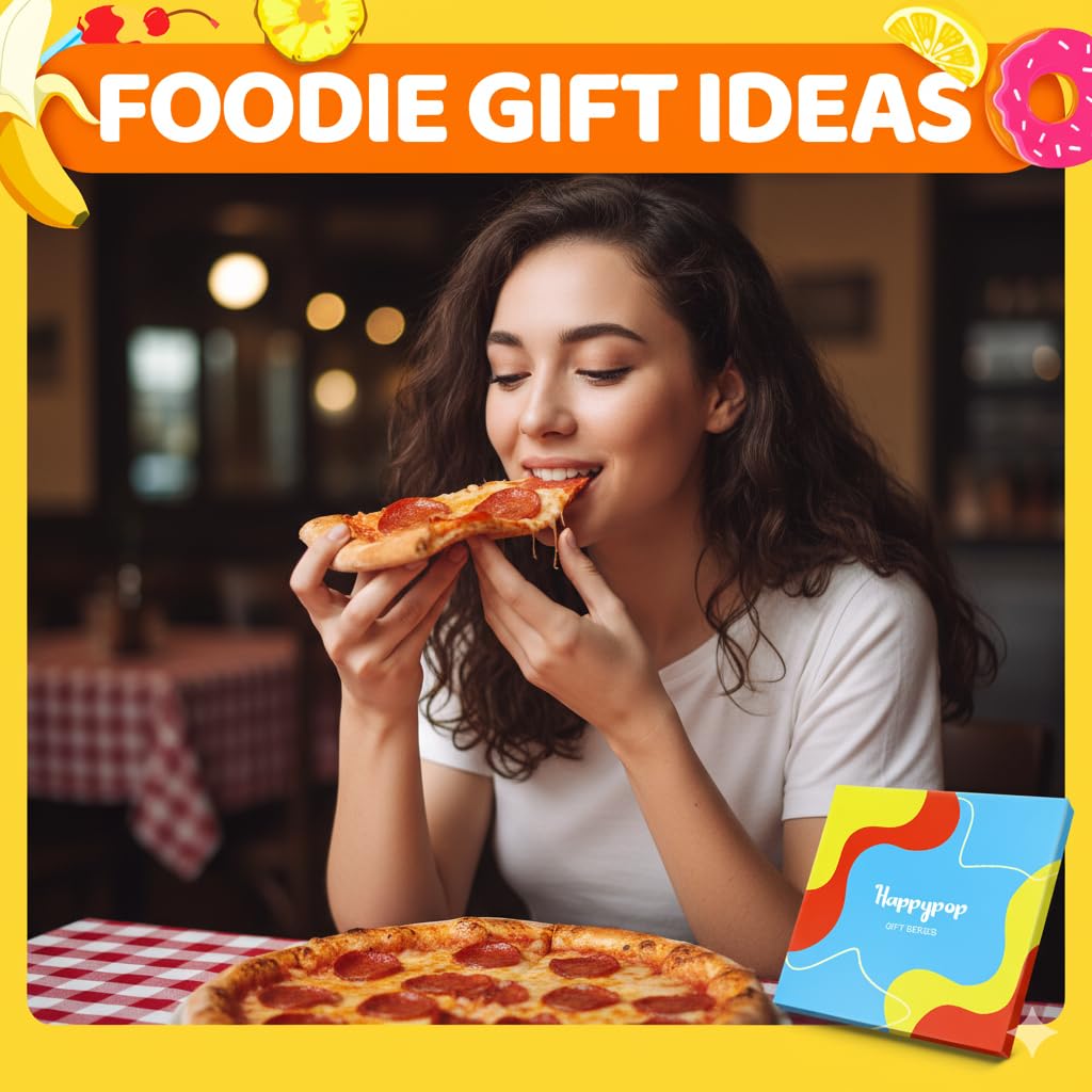 HAPPYPOP Funny Socks for Women - Donut Pizza Pickle Gifts, Popcorn Milk Cookie Taco Socks