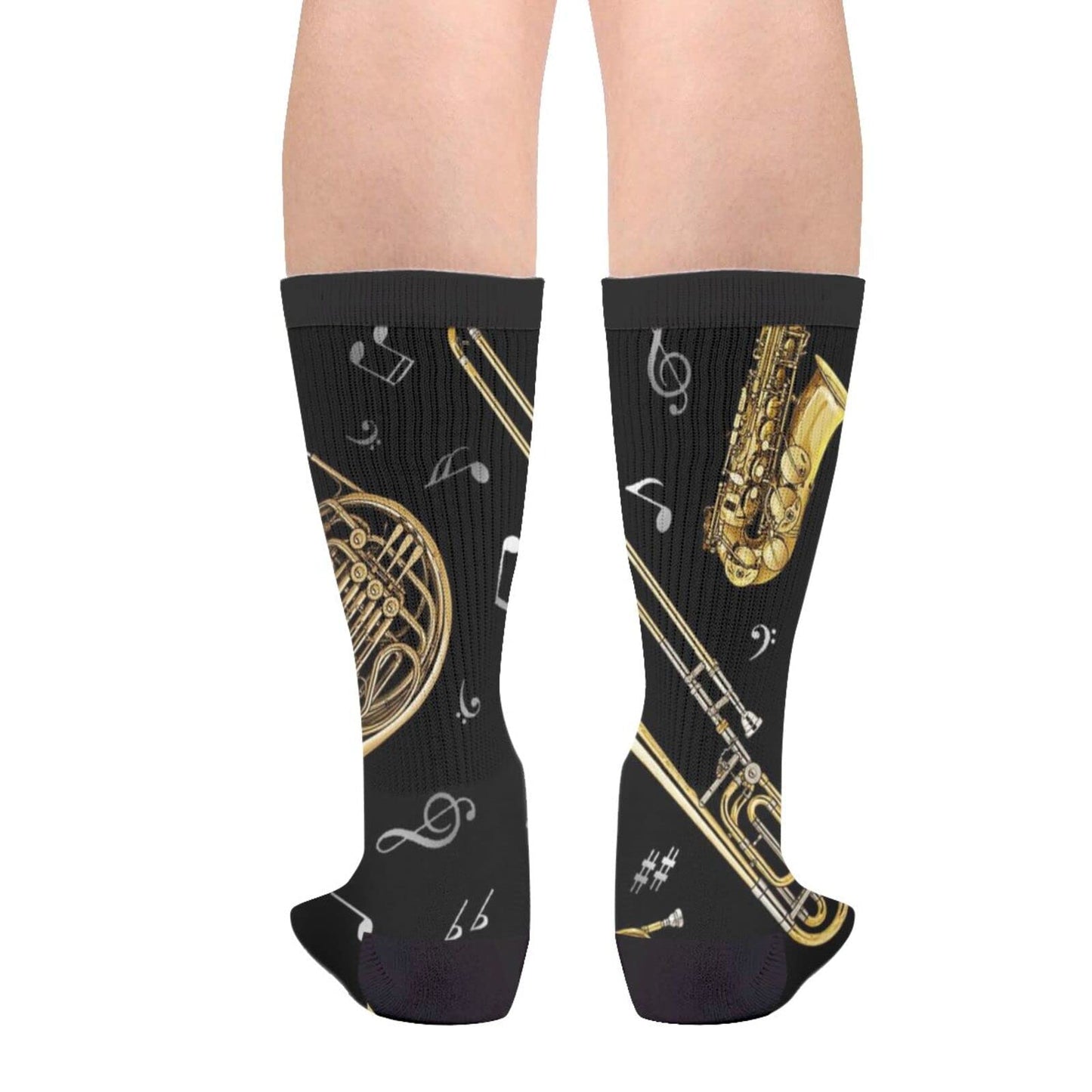 Rutuioy Men Women Funny Crazy Novelty Crew Tube Socks, Casual Athletic Sport Dress Socks