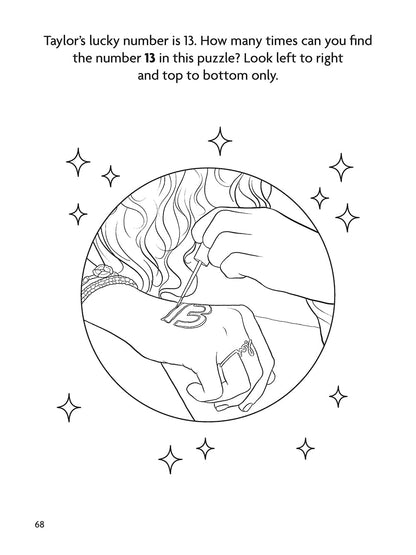 The Unofficial Super Swiftie Word Search Book (Volume 1): Activities, Trivia & Fun for Taylor Swift Fans (Dover Brain Games & Puzzles)