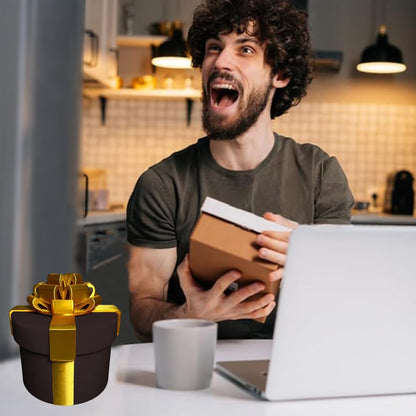 Annoying Gift Box with Screws Reusable Money Puzzle Box for Cash Gift Funny Prank Present for Birthday Christmas Graduation Party Games (E)