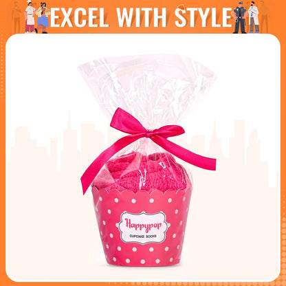 HAPPYPOP Baker Gifts for Women - Pastry Socks 'Lets Get Baked', Baking Socks for Women