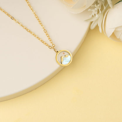 Mustard Seed Necklace Jewelry for Women Girls, Gold