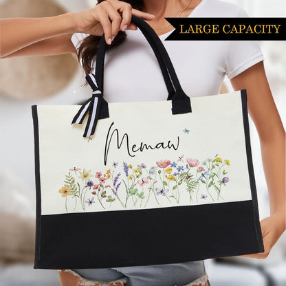 Gifts for Grandma Grandma Christmas gifts Canvas Tote Bags for Women