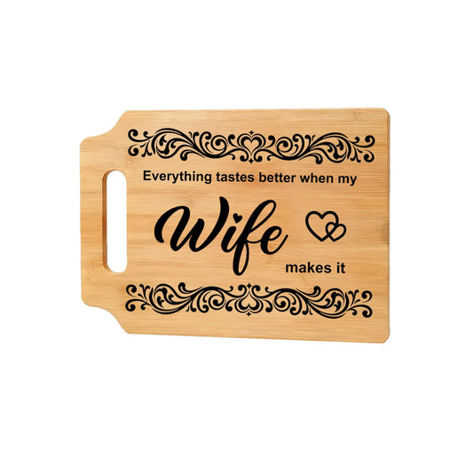 Wife Gifts – Kitchen Wall & Counter Decor, Unique Birthday, Valentine’s, Christmas Gift for Wife from Husband